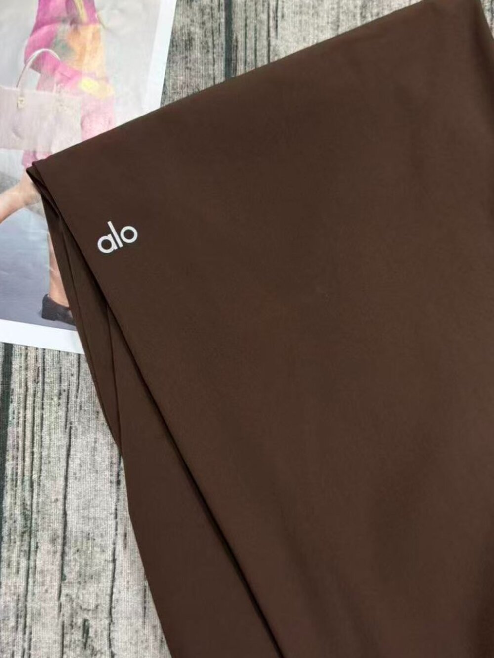 🎂ALO Yoga Suit Up Trouser Espresso (Regular 30")🤎Straight Leg Pants - Picture 6 of 8
